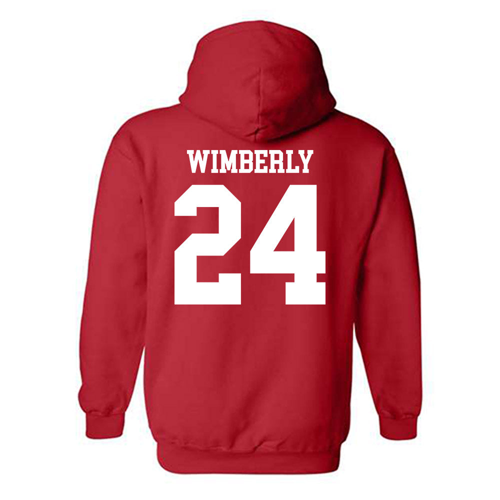 Oklahoma - NCAA Football : Marcus Wimberly - Classic Shersey Hooded Sweatshirt-1