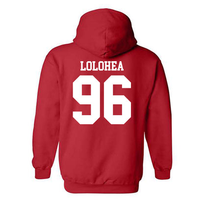 Oklahoma - NCAA Football : Siolaa Lolohea - Classic Shersey Hooded Sweatshirt-1