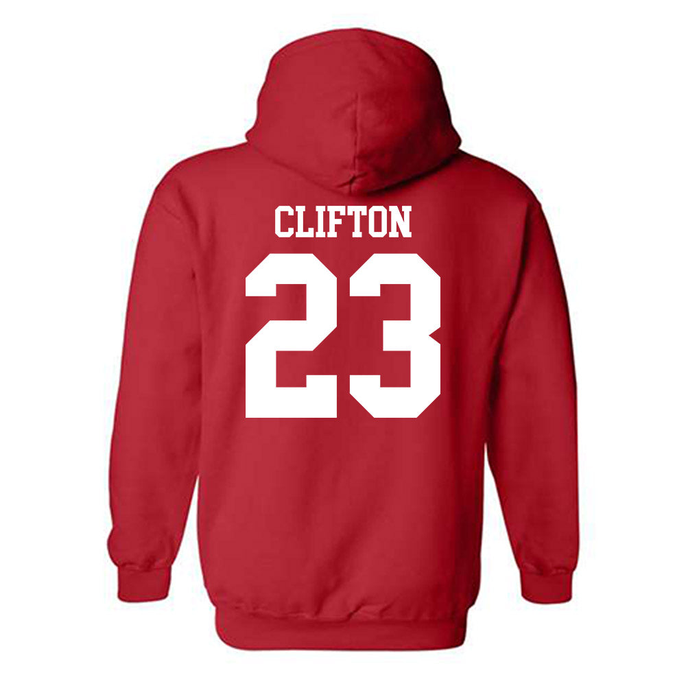 Oklahoma - NCAA Women's Soccer : Cassie Clifton - Classic Shersey Hooded Sweatshirt-1