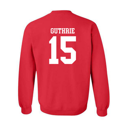 Oklahoma - NCAA Women's Soccer : Aly Guthrie - Classic Shersey Crewneck Sweatshirt-1