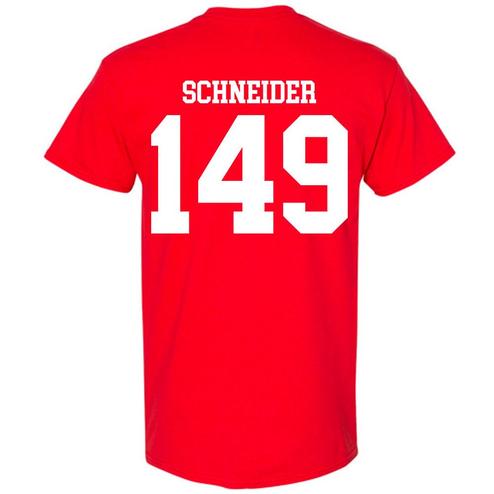 Oklahoma - NCAA Wrestling : Layton Schneider - Classic Shersey T-Shirt-1