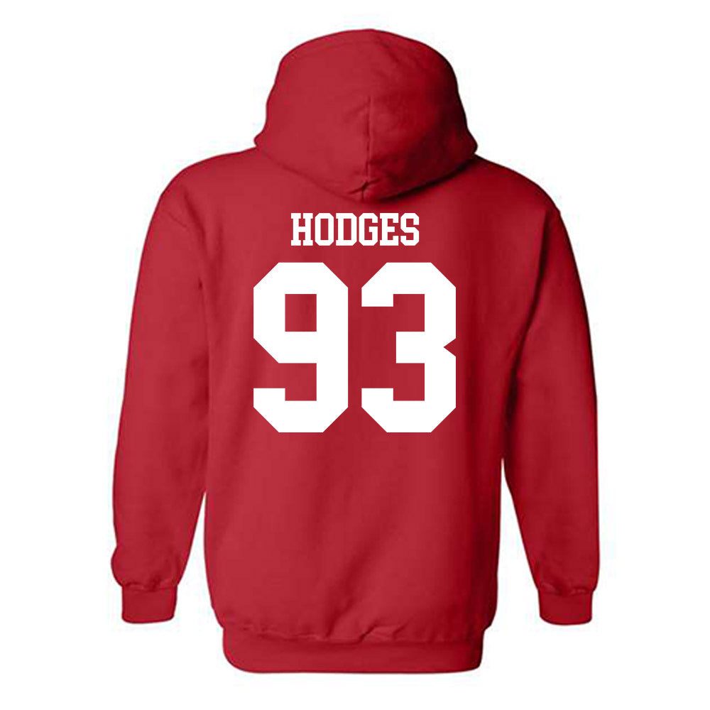 Oklahoma - NCAA Football : Ace Hodges - Classic Shersey Hooded Sweatshirt-1