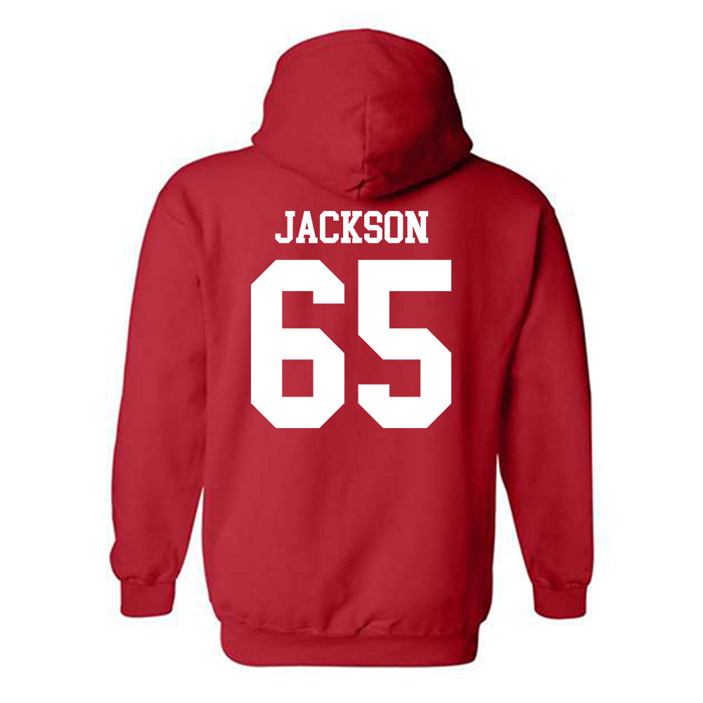 Oklahoma - NCAA Football : Jayden Jackson - Classic Shersey Hooded Sweatshirt-1