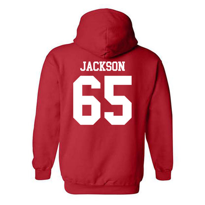 Oklahoma - NCAA Football : Jayden Jackson - Classic Shersey Hooded Sweatshirt-1