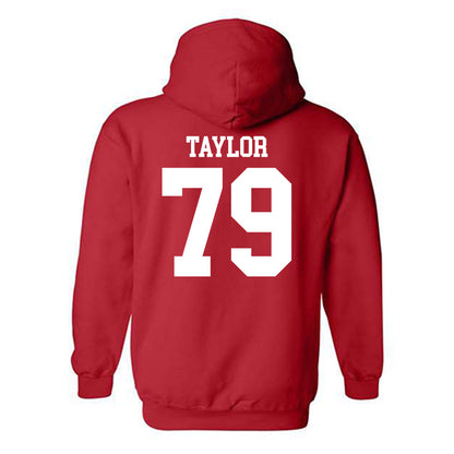 Oklahoma - NCAA Football : Jake Taylor - Classic Shersey Hooded Sweatshirt-1
