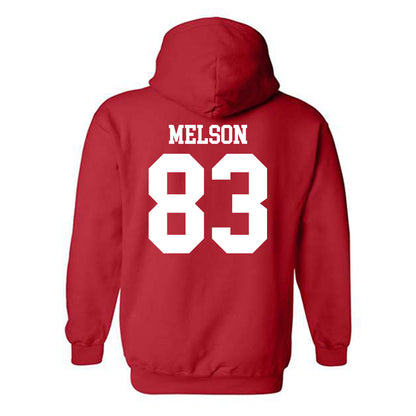 Oklahoma - NCAA Football : Major Melson - Classic Shersey Hooded Sweatshirt-1