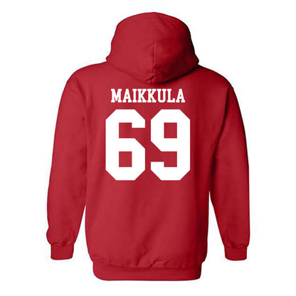 Oklahoma - NCAA Football : Jake Maikkula - Classic Shersey Hooded Sweatshirt-1