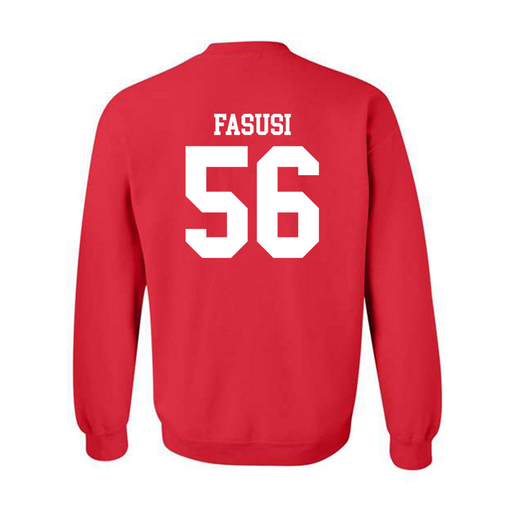 Oklahoma - NCAA Football : Michael Fasusi - Classic Shersey Crewneck Sweatshirt-1