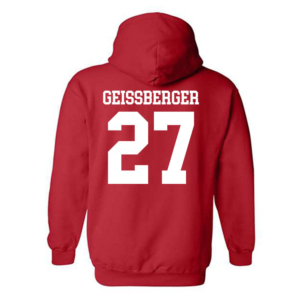 Oklahoma - NCAA Women's Volleyball : Kari Geissberger - Classic Shersey Hooded Sweatshirt-1
