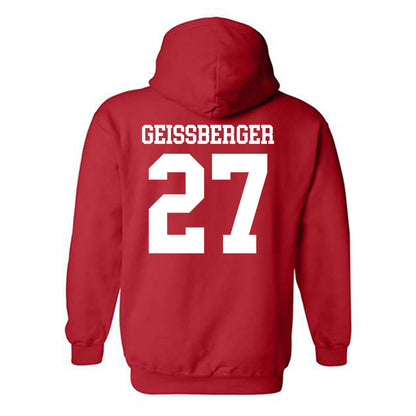 Oklahoma - NCAA Women's Volleyball : Kari Geissberger - Classic Shersey Hooded Sweatshirt-1