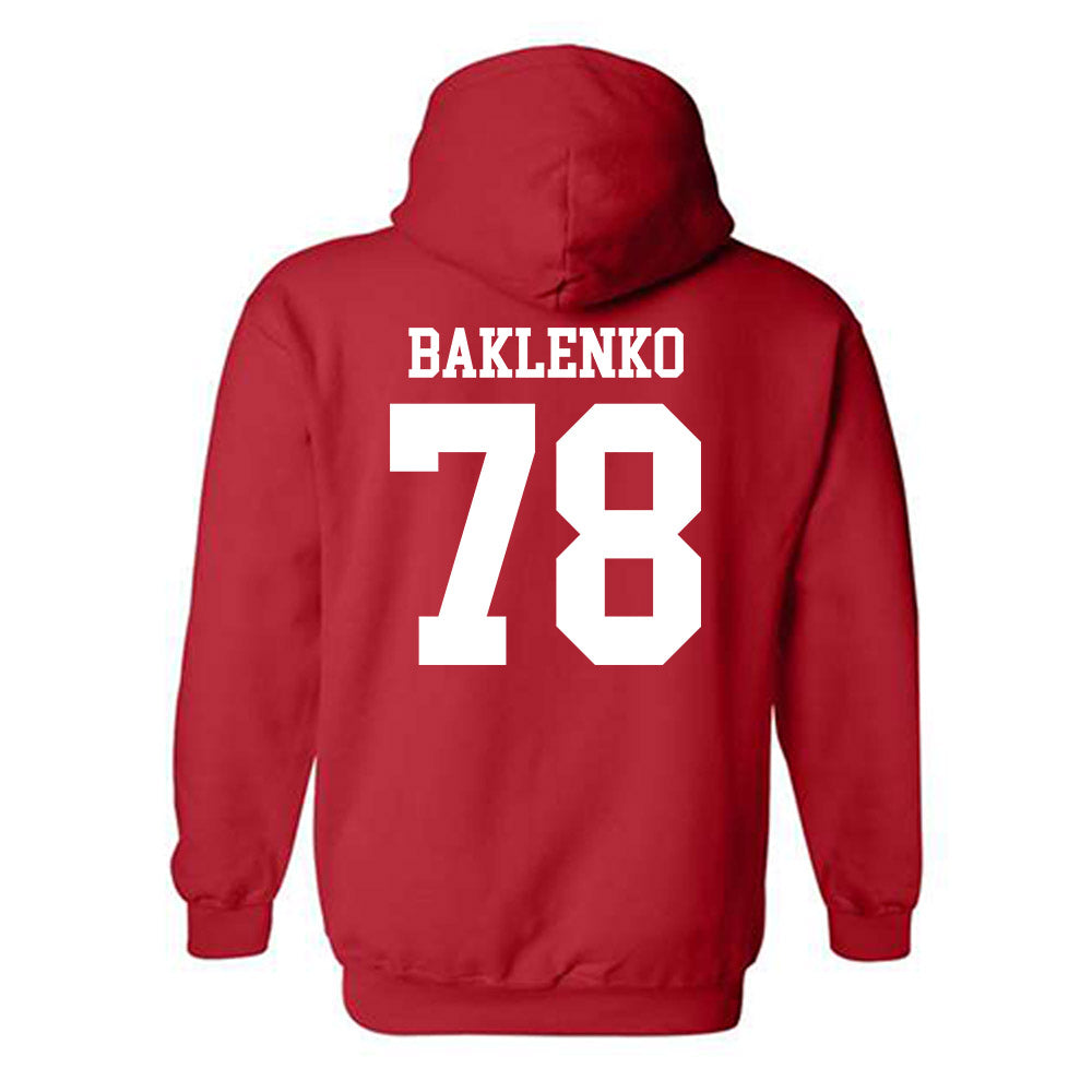 Oklahoma - NCAA Football : Luke Baklenko - Classic Shersey Hooded Sweatshirt-1