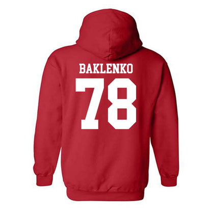 Oklahoma - NCAA Football : Luke Baklenko - Classic Shersey Hooded Sweatshirt-1