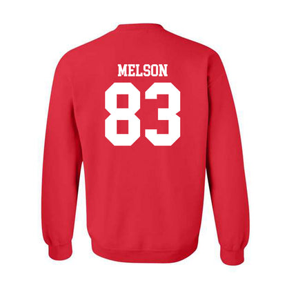 Oklahoma - NCAA Football : Major Melson - Classic Shersey Crewneck Sweatshirt-1