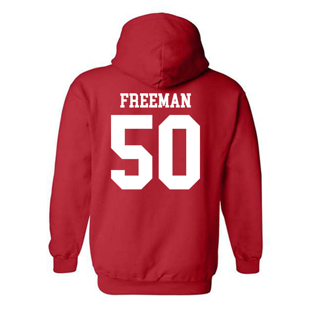 Oklahoma - NCAA Football : Seth Freeman - Classic Shersey Hooded Sweatshirt-1