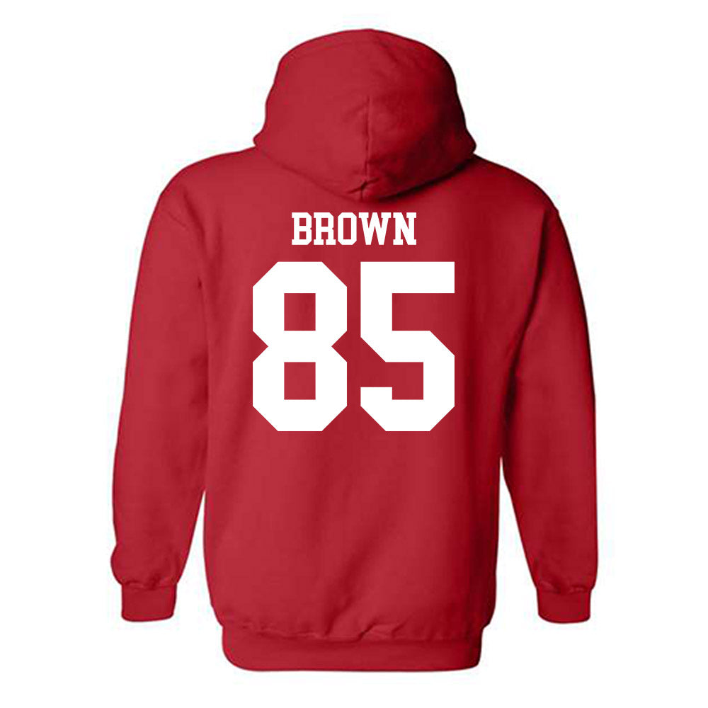 Oklahoma - NCAA Football : Trey Brown - Classic Shersey Hooded Sweatshirt-1