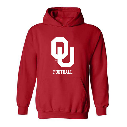 Oklahoma - NCAA Football : Josiah Martin - Classic Shersey Hooded Sweatshirt-0