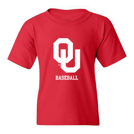 Oklahoma - NCAA Baseball : Leighton Mercurius - Classic Shersey Youth T-Shirt-0