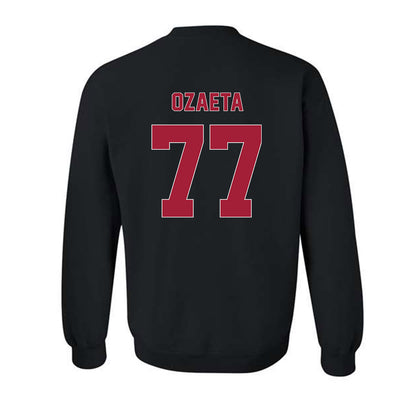 Oklahoma - NCAA Football : Heath Ozaeta - Classic Shersey Crewneck Sweatshirt-1