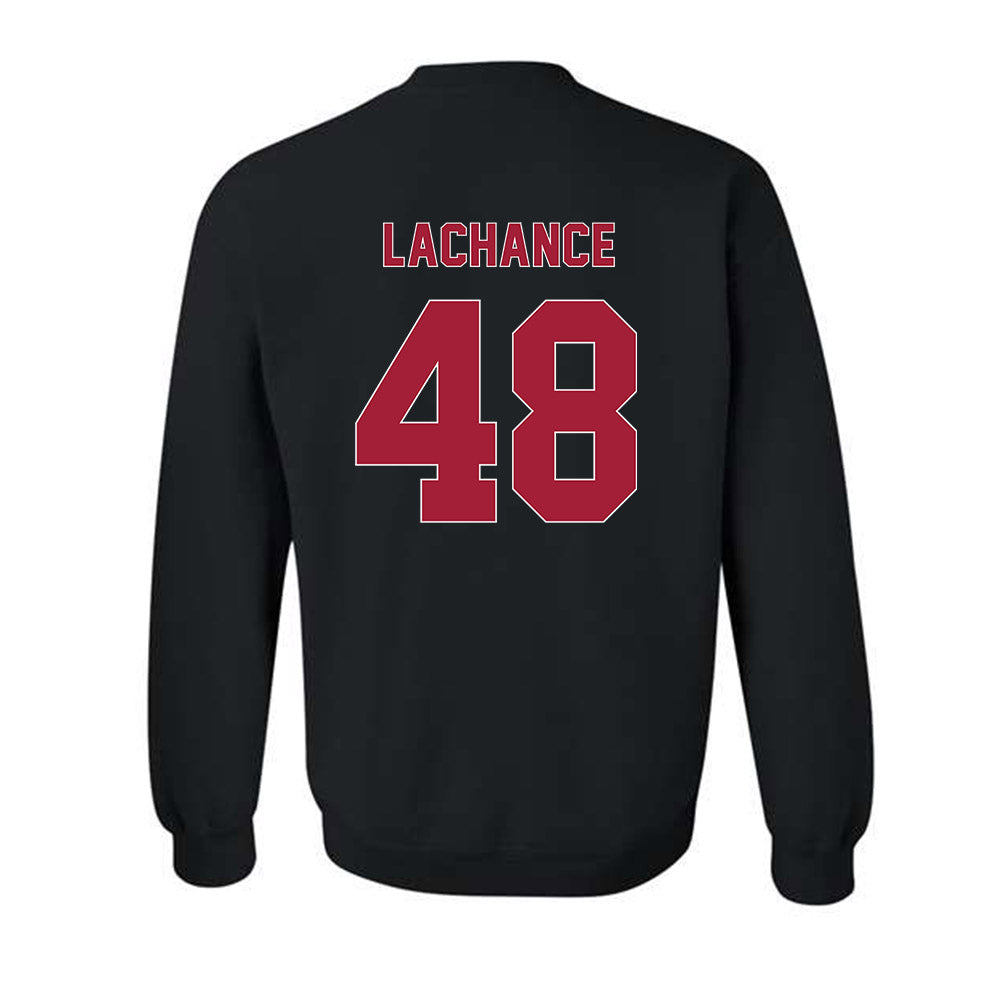 Oklahoma - NCAA Baseball : Deiten Lachance - Classic Shersey Crewneck Sweatshirt-1