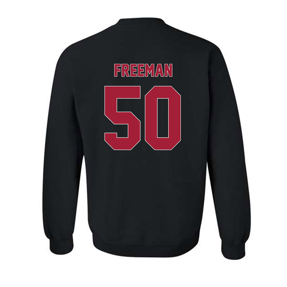 Oklahoma - NCAA Football : Seth Freeman - Classic Shersey Crewneck Sweatshirt-1