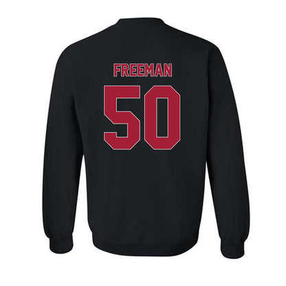Oklahoma - NCAA Football : Seth Freeman - Classic Shersey Crewneck Sweatshirt-1