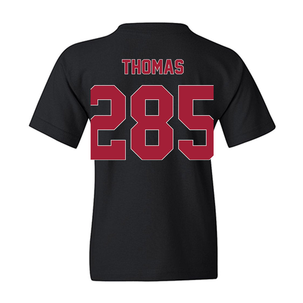 Oklahoma - NCAA Wrestling : Ricky Thomas - Classic Shersey Youth T-Shirt-1