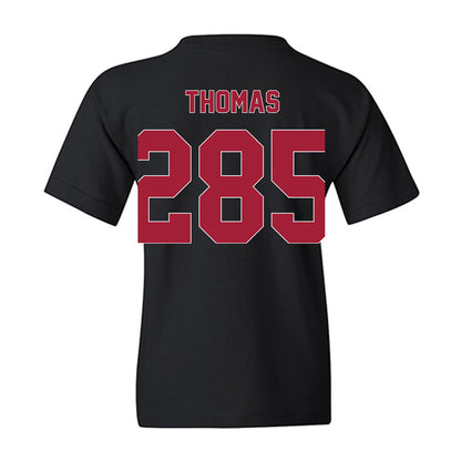 Oklahoma - NCAA Wrestling : Ricky Thomas - Classic Shersey Youth T-Shirt-1