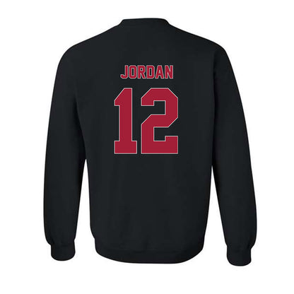 Oklahoma - NCAA Football : Devon Jordan - Classic Shersey Crewneck Sweatshirt-1