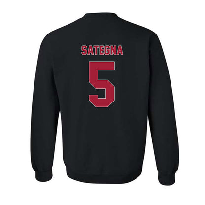 Oklahoma - NCAA Football : Isaiah Sategna - Classic Shersey Crewneck Sweatshirt-1
