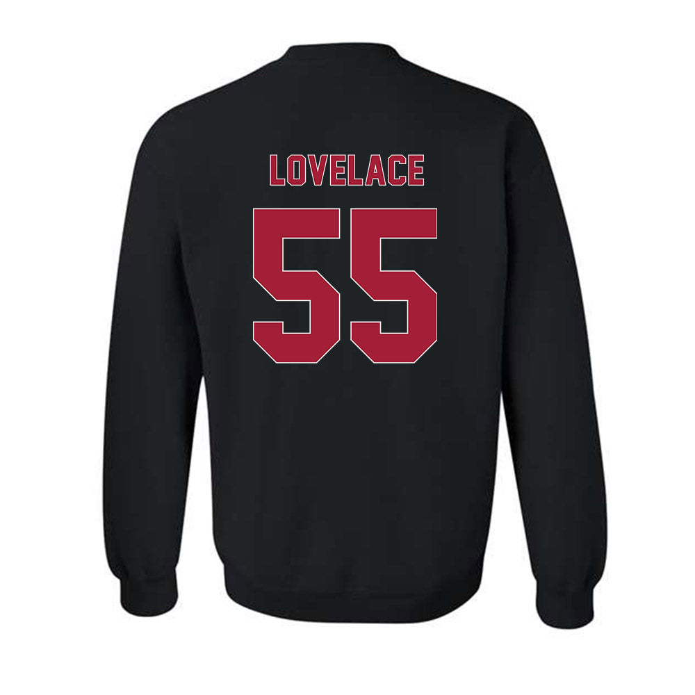 Oklahoma - NCAA Men's Basketball : Reid Lovelace - Classic Shersey Crewneck Sweatshirt-1