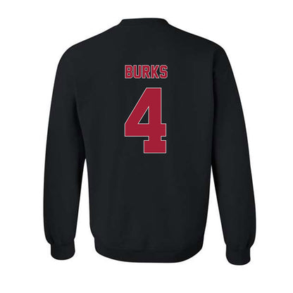 Oklahoma - NCAA Football : Deion Burks - Classic Shersey Crewneck Sweatshirt-1