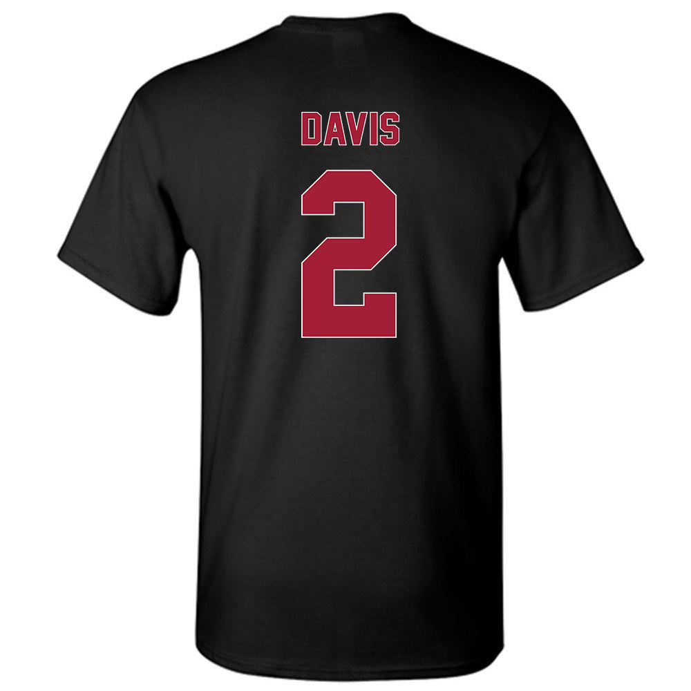 Oklahoma - NCAA Baseball : Myles Davis - Classic Shersey T-Shirt-1