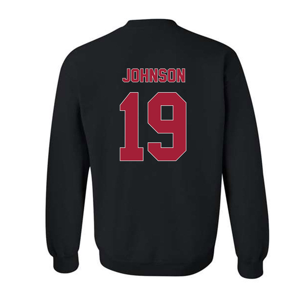 Oklahoma - NCAA Football : Jacobe Johnson - Classic Shersey Crewneck Sweatshirt-1