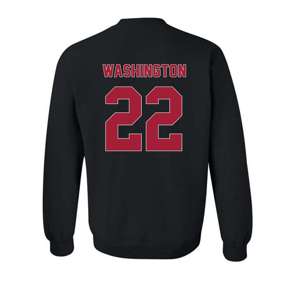 Oklahoma - NCAA Football : Trynae Washington - Classic Shersey Crewneck Sweatshirt-1