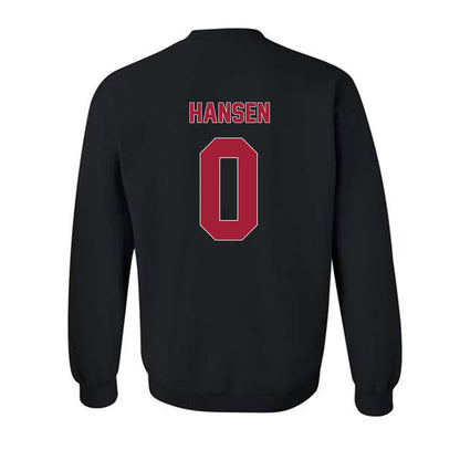 Oklahoma - NCAA Men's Basketball : Jake Hansen - Classic Shersey Crewneck Sweatshirt-1