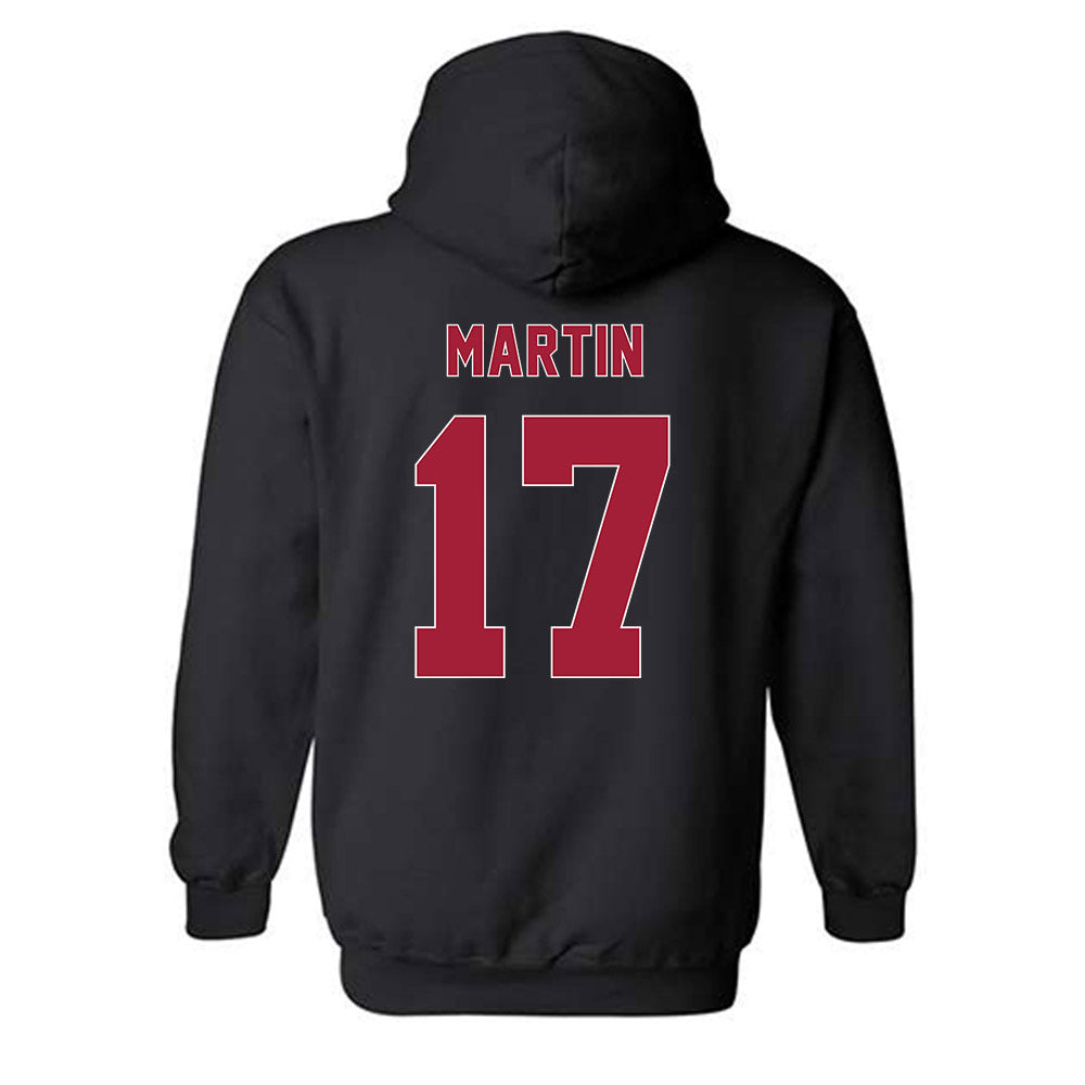 Oklahoma - NCAA Football : Josiah Martin - Classic Shersey Hooded Sweatshirt-1