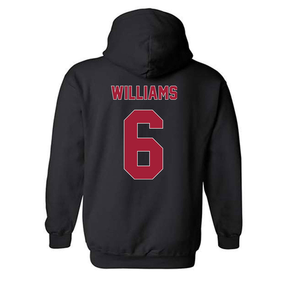 Oklahoma - NCAA Women's Basketball : Sahara Williams - Classic Shersey Hooded Sweatshirt-1