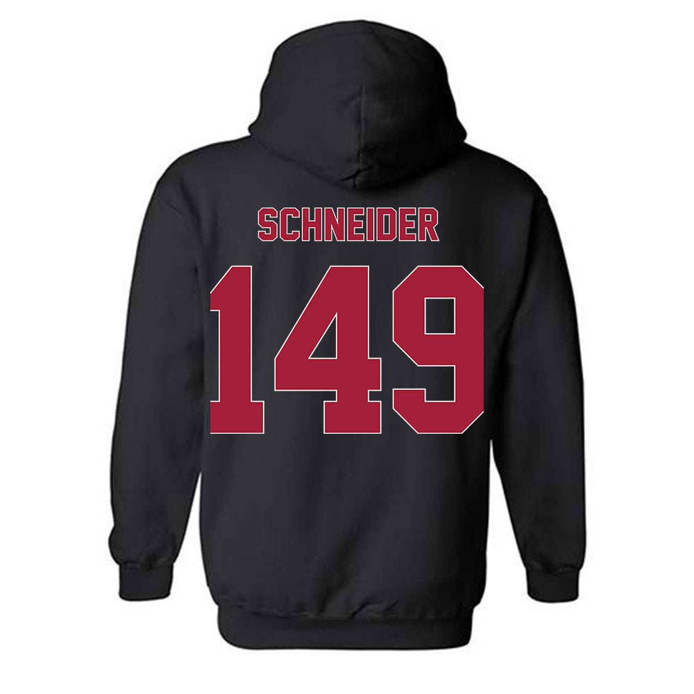 Oklahoma - NCAA Wrestling : Layton Schneider - Classic Shersey Hooded Sweatshirt-1