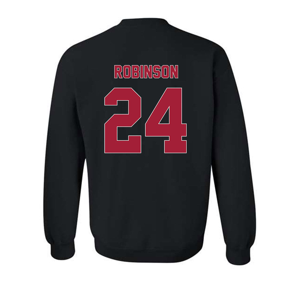 Oklahoma - NCAA Football : Xavier Robinson - Classic Shersey Crewneck Sweatshirt-1