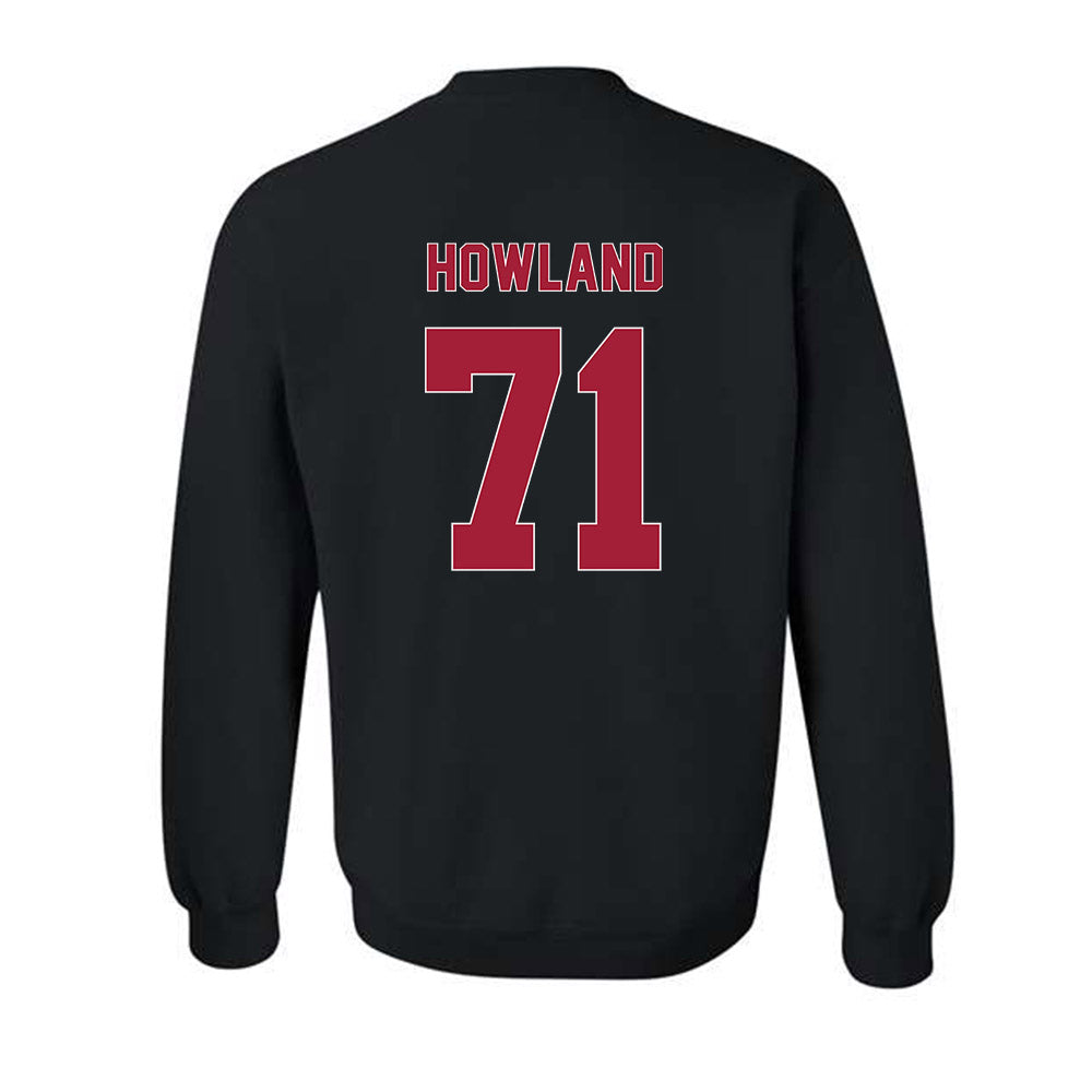 Oklahoma - NCAA Football : Logan Howland - Classic Shersey Crewneck Sweatshirt-1