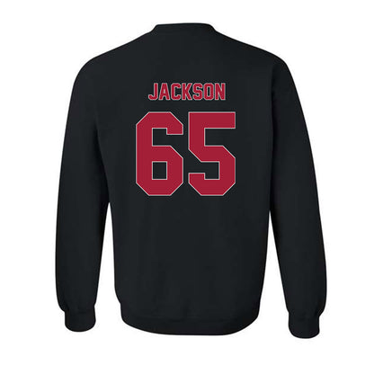 Oklahoma - NCAA Football : Jayden Jackson - Classic Shersey Crewneck Sweatshirt-1