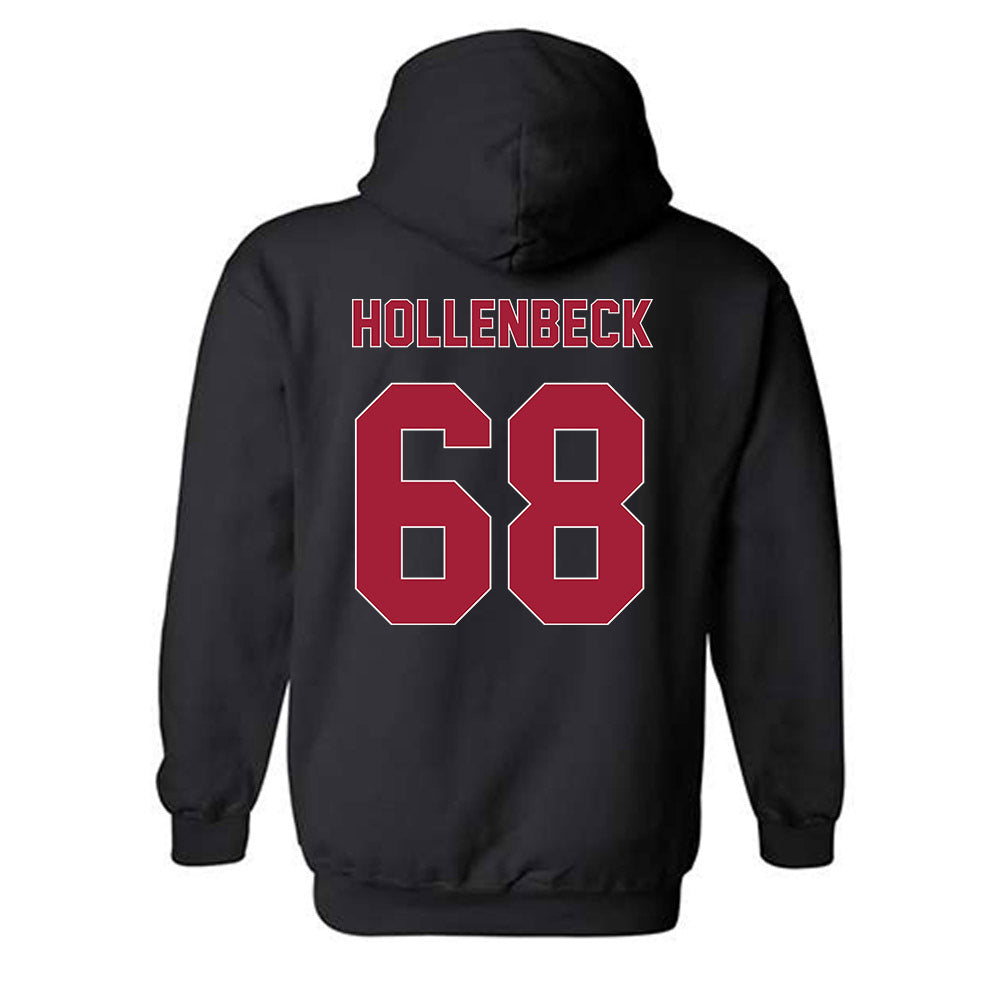 Oklahoma - NCAA Football : Owen Hollenbeck - Classic Shersey Hooded Sweatshirt-1