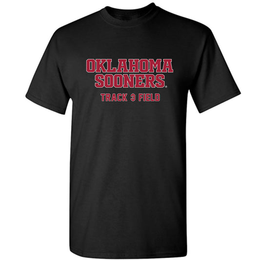 Oklahoma - NCAA Women's Track & Field : Emily Cloutier - Classic Shersey T-Shirt-0