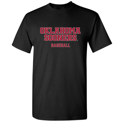 Oklahoma - NCAA Baseball : Leighton Mercurius - Classic Shersey T-Shirt-0