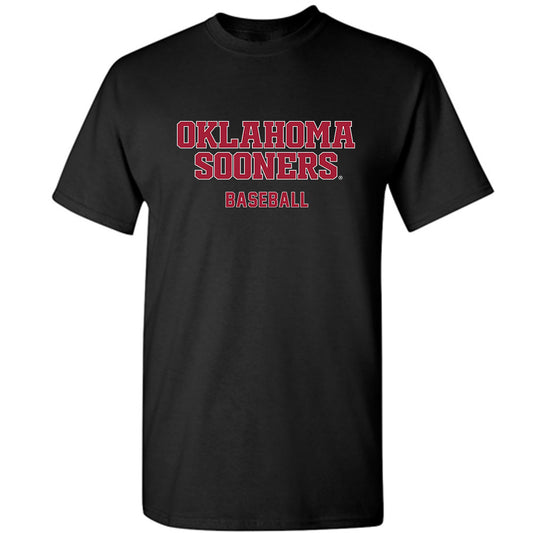 Oklahoma - NCAA Baseball : Leighton Mercurius - Classic Shersey T-Shirt-0