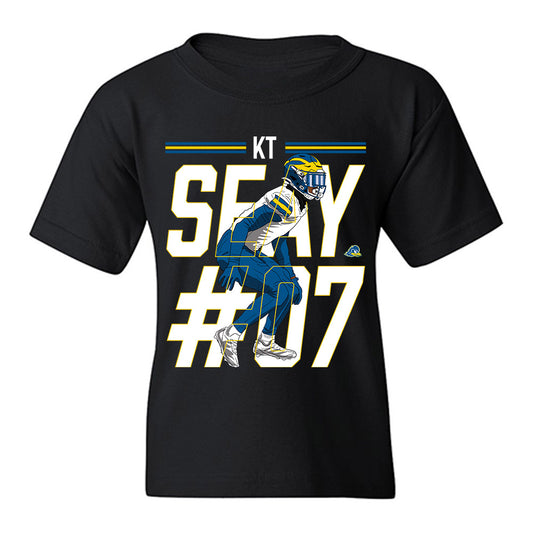 Delaware - NCAA Football : KT Seay - Collage Youth T-Shirt-0