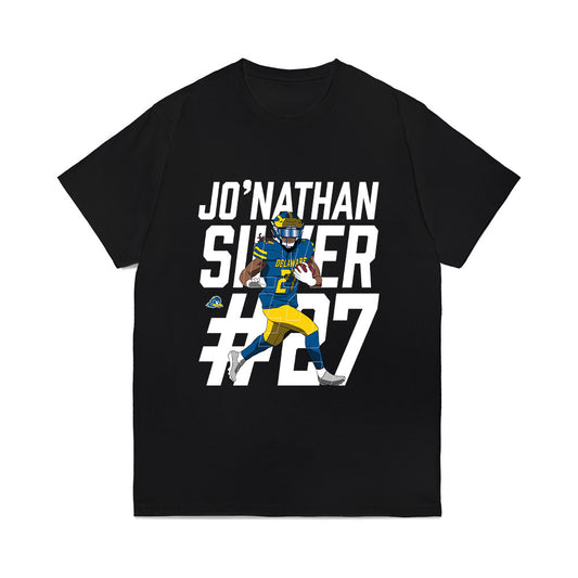 Delaware - NCAA Football : Jo Silver - Collage Comfort Colors T-Shirt-0