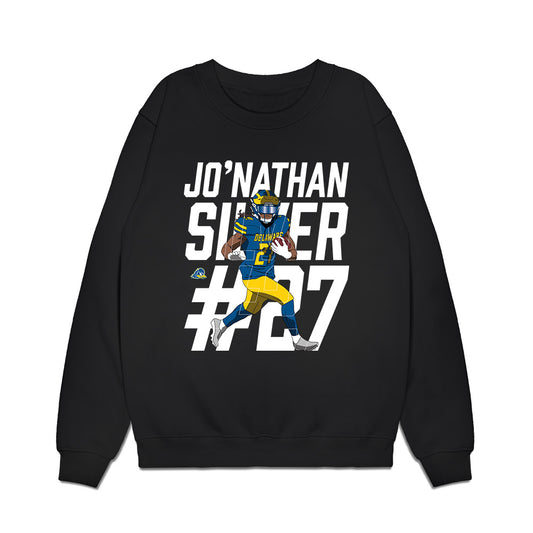 Delaware - NCAA Football : Jo Silver - Collage Premium Crewneck Sweatshirt-0