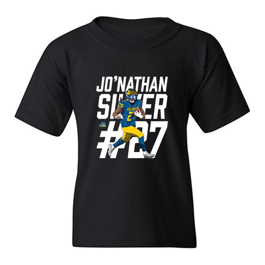 Delaware - NCAA Football : Jo Silver - Collage Youth T-Shirt-0