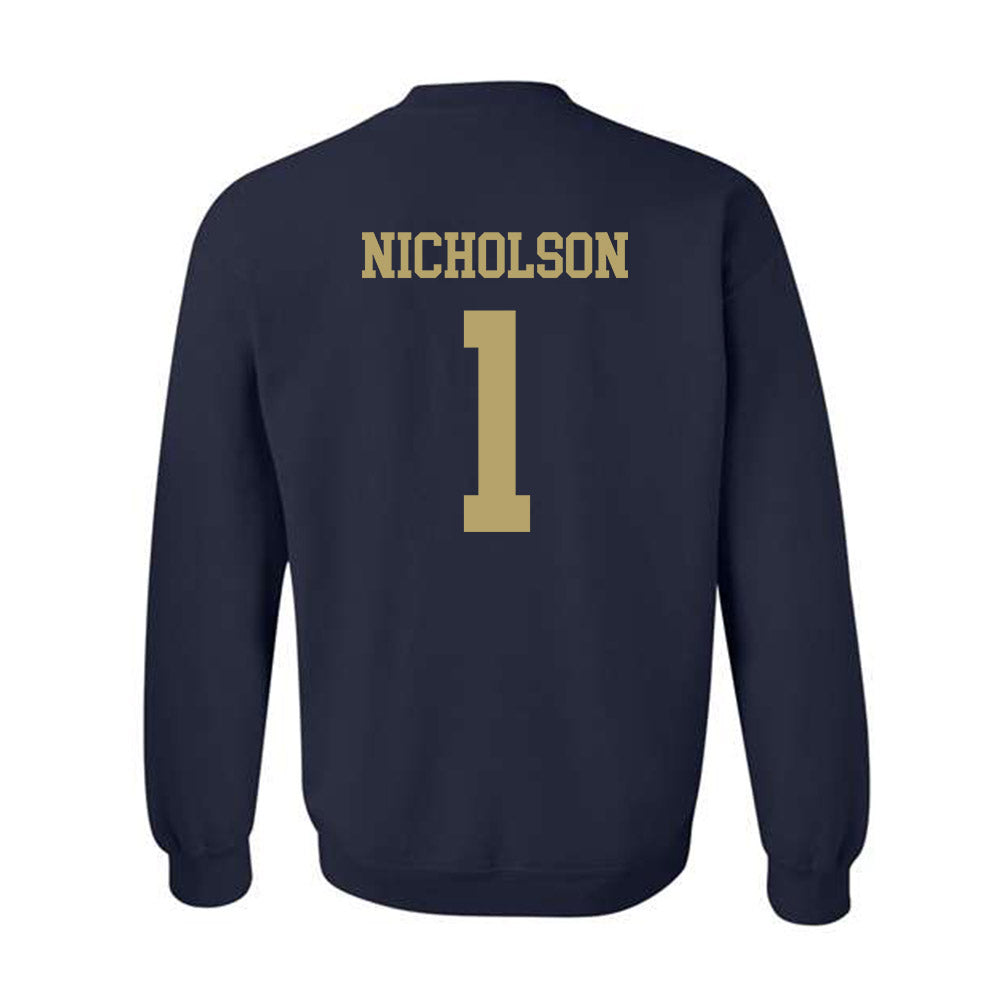 Georgia Tech - NCAA Women's Tennis : Scarlett Nicholson - Classic Shersey Crewneck Sweatshirt-1